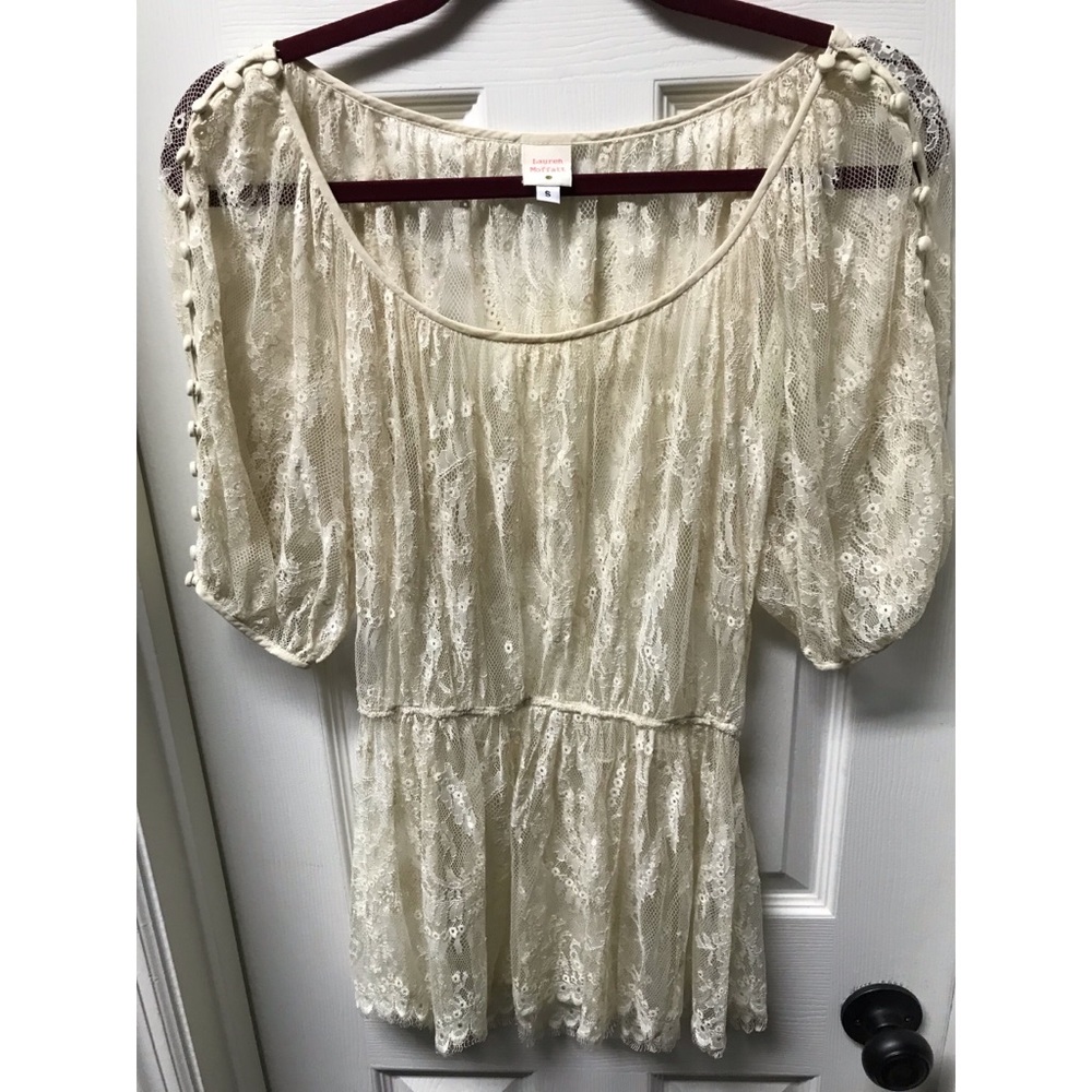 Lauren Moffatt Lace Blouse
